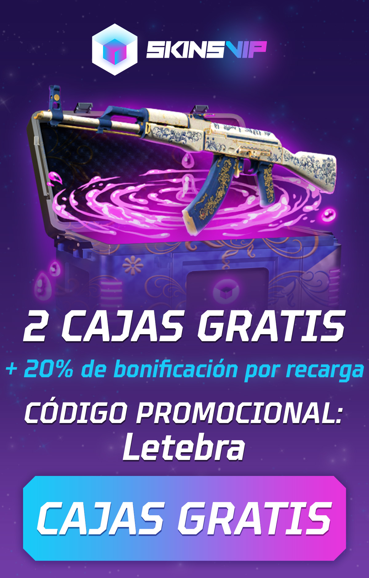 Keydrop - descuento Letebra